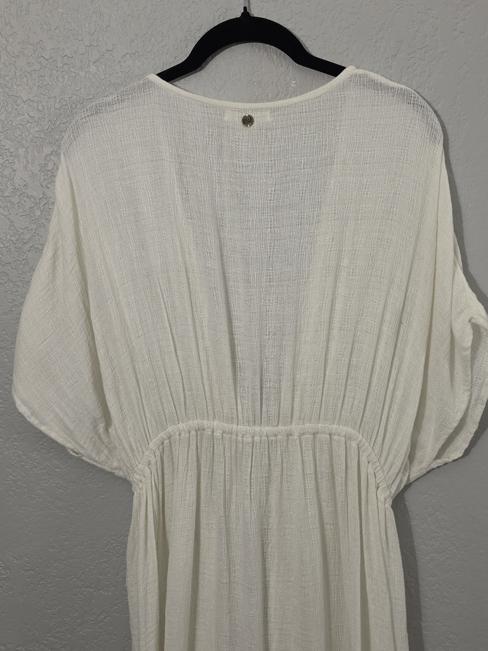 Billabong Off-White Sheer Cover-Up Beach Swim Lightweight Womens S/M - Picture 7 of 8